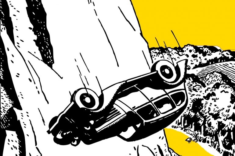 accident dans la montagne